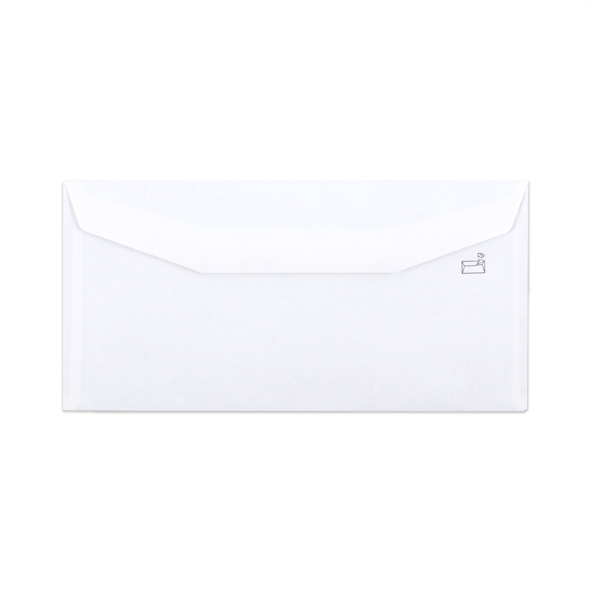 Envelope branco com impressão interior – janela 110x220mm (DL) 80gr/m²
