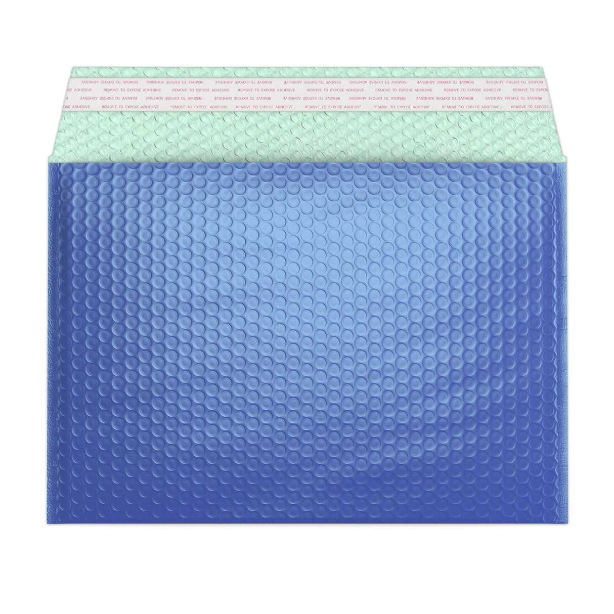 Envelopes almofadados com bolha metálica brilhante