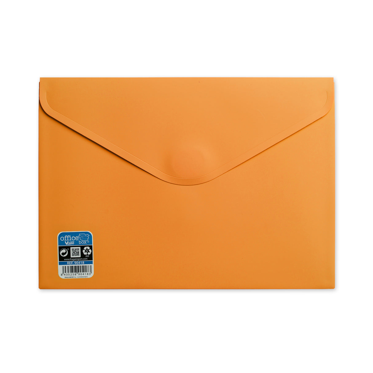 Envelopes de polipropileno V-LOCK Vital Colors com fecho de velcro