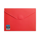 Envelopes de polipropileno V-LOCK Vital Colors com fecho de velcro