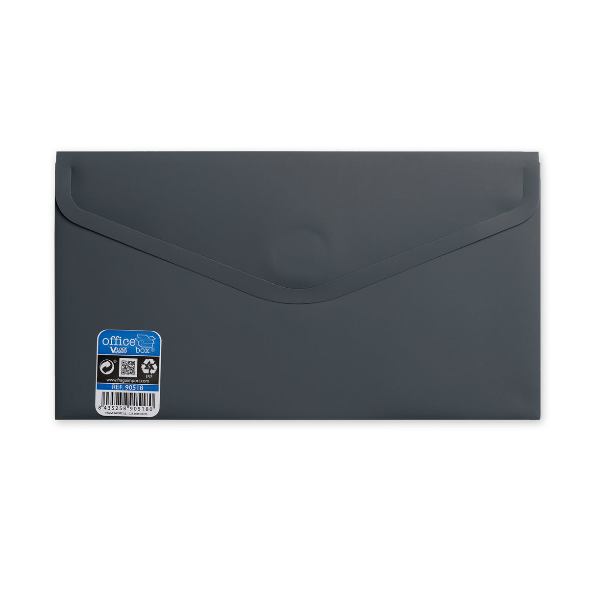 Envelopes de polipropileno V-LOCK Vital Colors com fecho de velcro