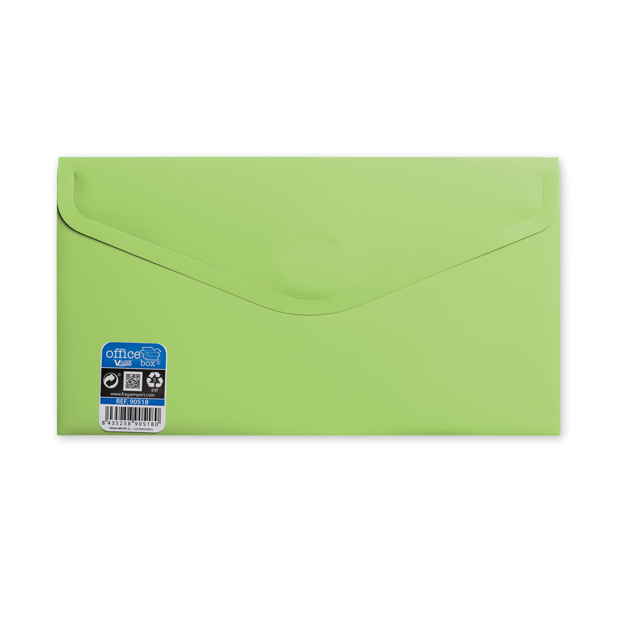 Envelopes de polipropileno V-LOCK Vital Colors com fecho de velcro