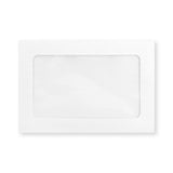 Envelope branco com janela panorâmica 162x229 mm (C5)