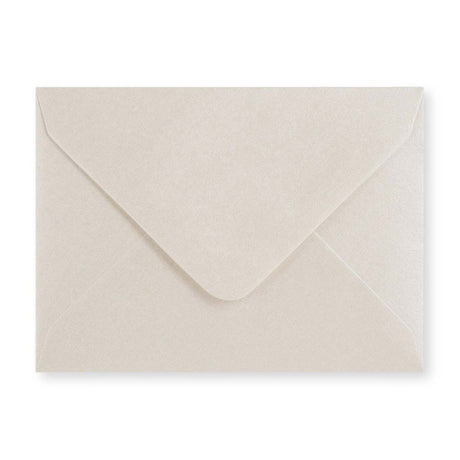 Envelope cor ostra – aba em diamante 82x113 mm (C7)