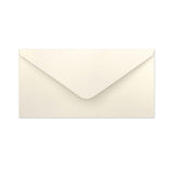 Envelope cor ostra – aba em diamante 110x220 mm (DL)
