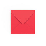 Envelope vermelho 130x130 mm