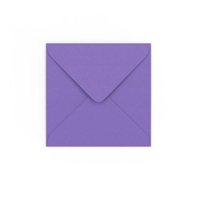 Purple Gummed V-Flap Envelope (130 x 130mm)