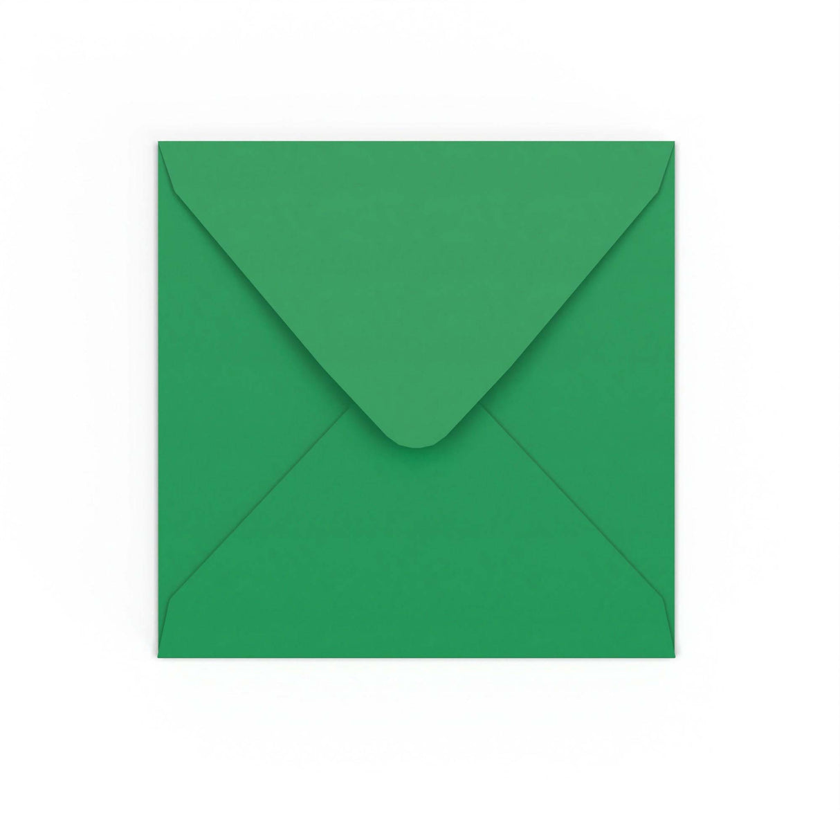 Envelope verde escuro 155x155 mm