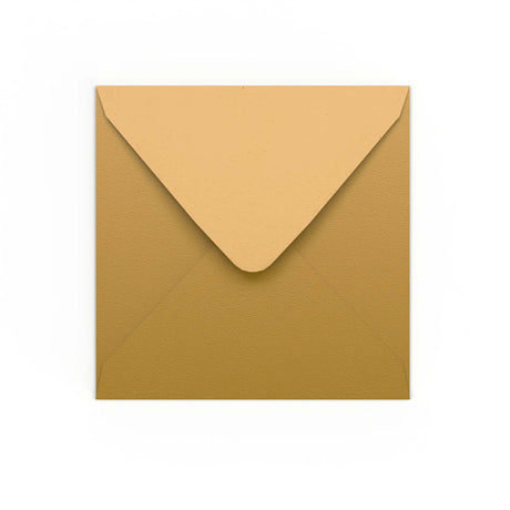 Envelope dourado 155x155 mm