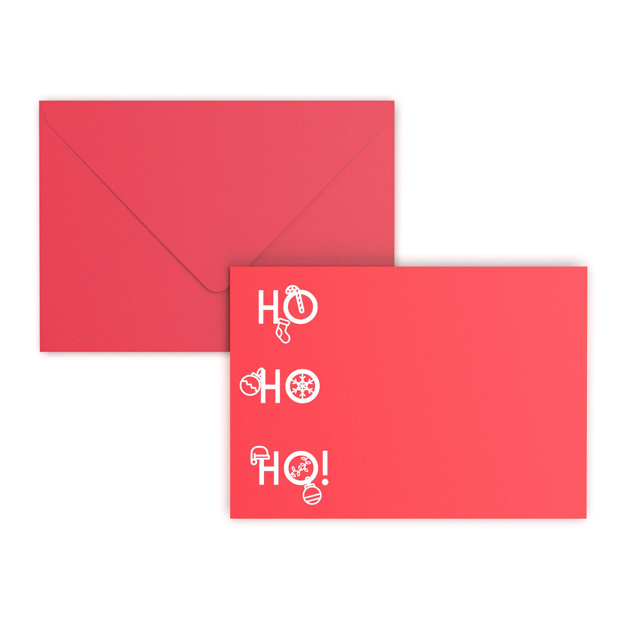 Envelope de Natal HO HO HO
