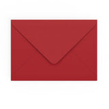 Envelope vermelho escuro 162x229 mm (C5)