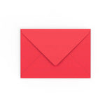 Envelope vermelho 114x162 mm (C6)