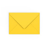 Envelope amarelo 114x162 mm (C6)