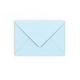 Envelope azul pastel 114x162 mm (C6)