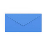 Envelope azul 110x220 mm (DL)