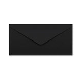 Envelope preto 110x220 mm (DL)
