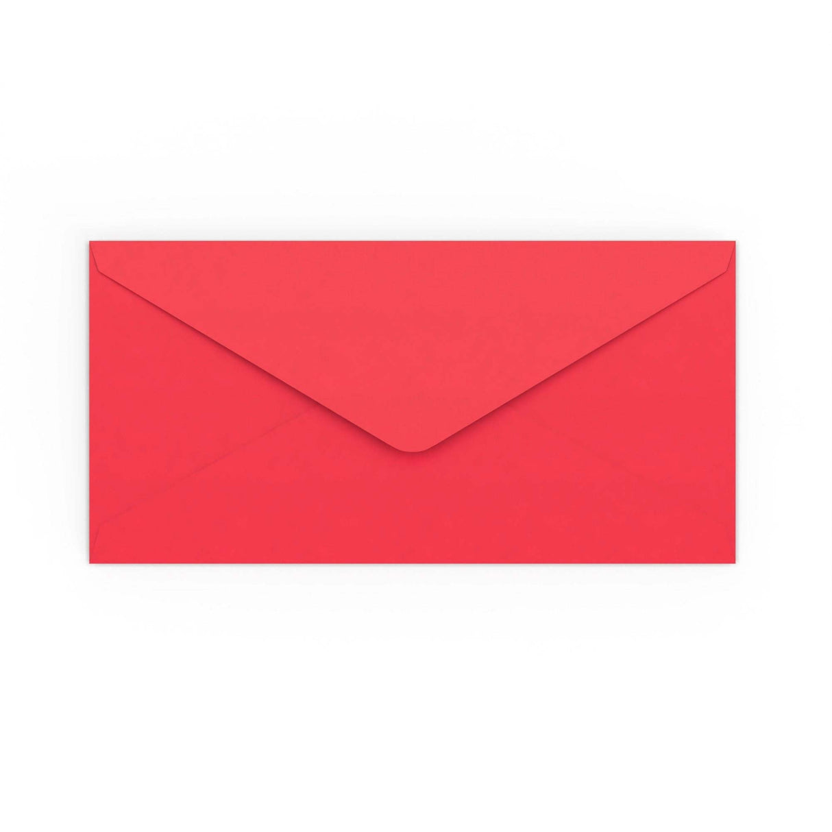 Envelope vermelho 110x220 mm (DL)