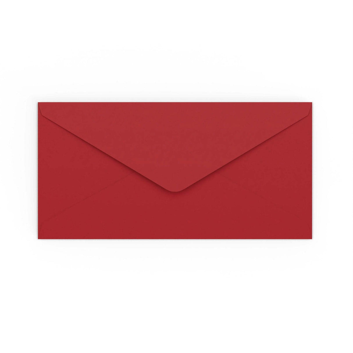 Envelope vermelho escuro 110x220 mm (DL)