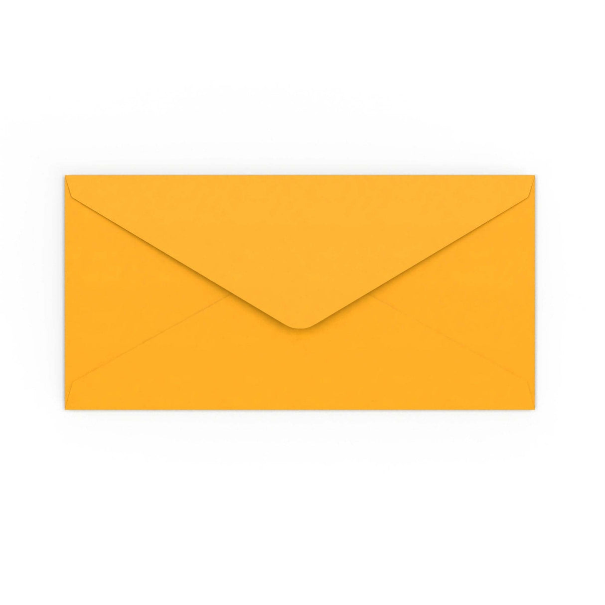 Envelope amarelo mostarda 110x220 mm (DL)
