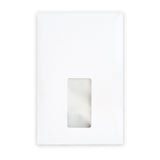 Envelope branco com reforço e janela 229x162x25 mm (C5)