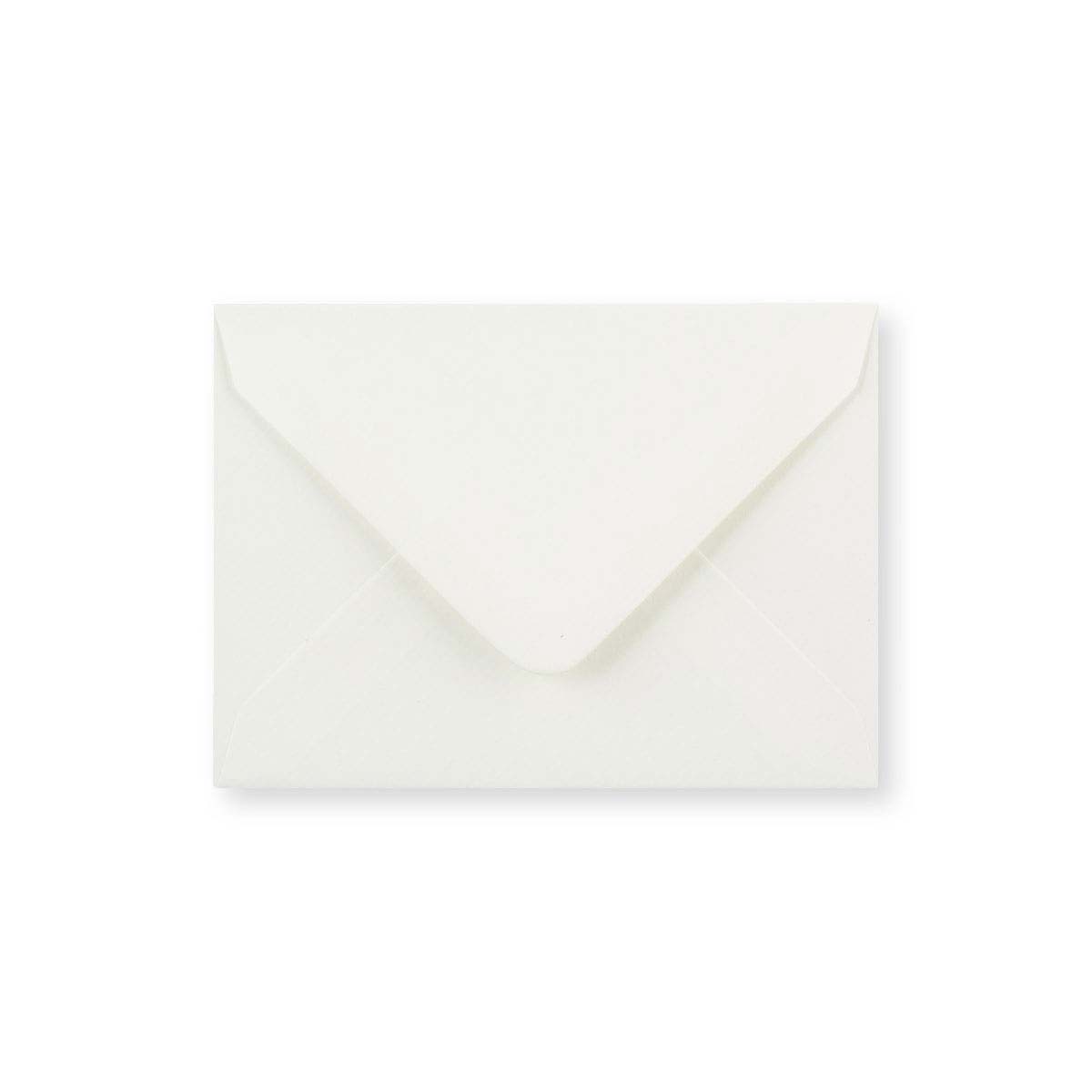 Envelope branco vergé leve (90 g/m²) 82x113 mm (C7)