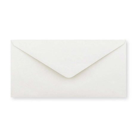 Envelope branco vergé leve (90 g/m²) 110x220 mm (DL)
