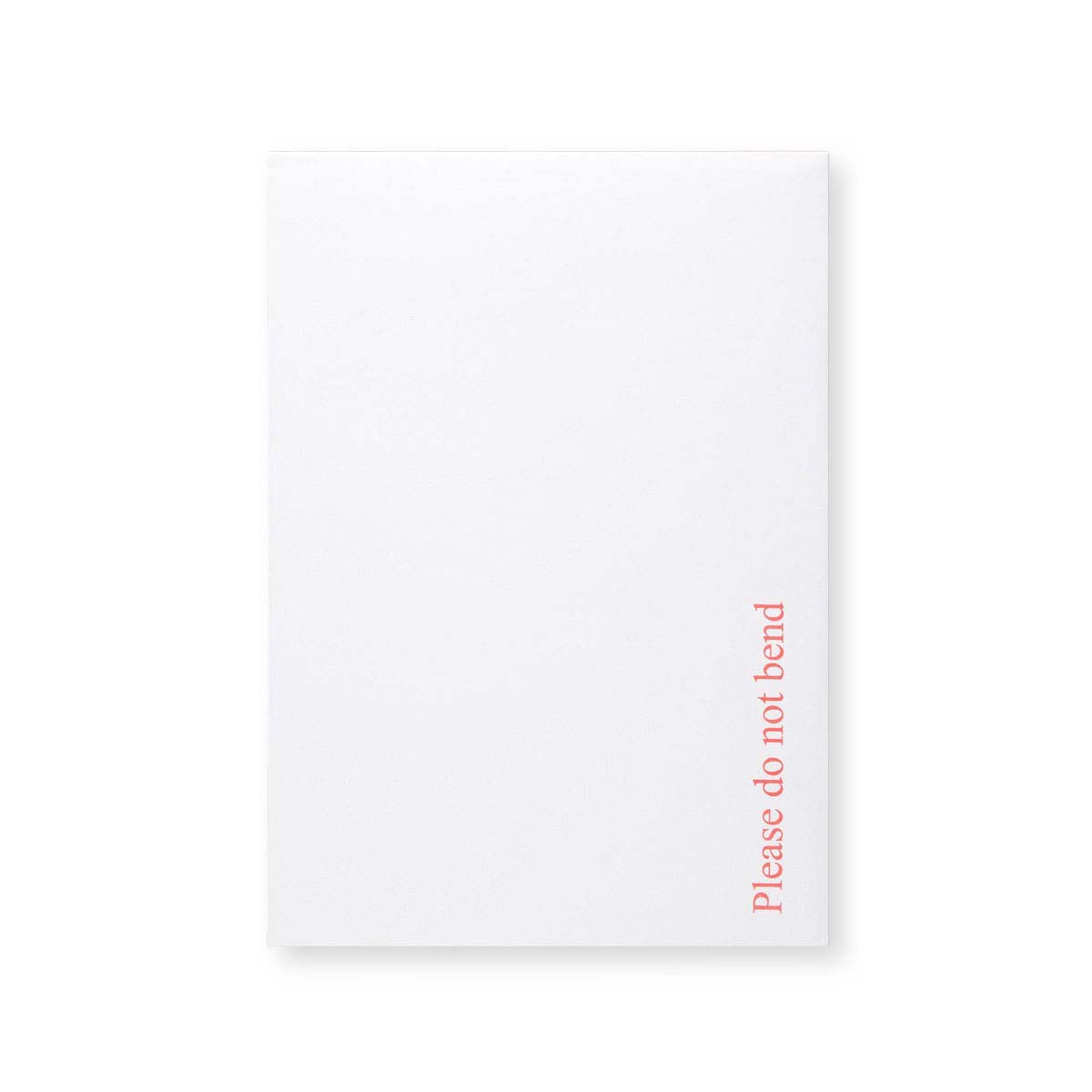 Envelope Branco com Cartolina ao Dorso - Impresso 324x229 mm (C4)