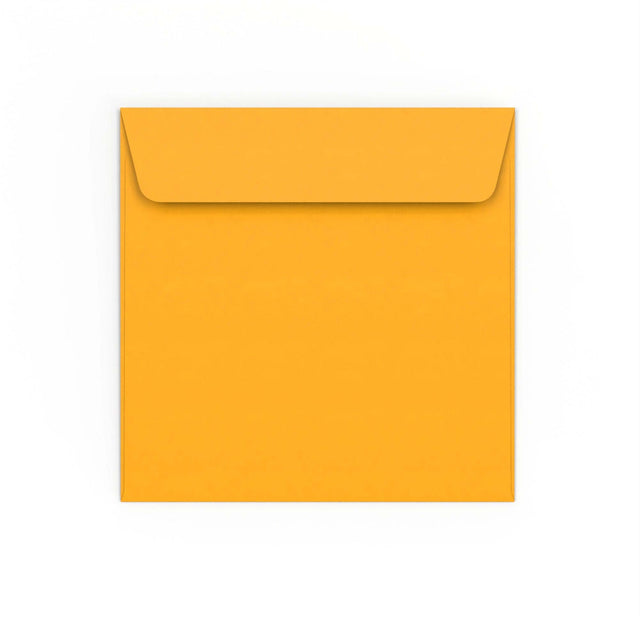 Dark Yellow Peel & Seal Envelope (155 x 155mm)