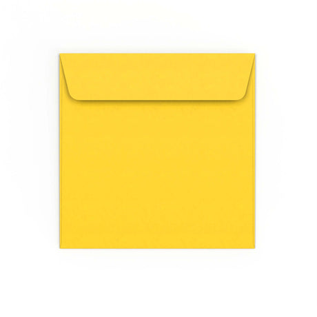Envelope amarelo 155x155 mm