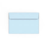 Envelope azul pastel 114x162 mm (C6)