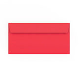 Envelope vermelho 110x220 mm (DL)