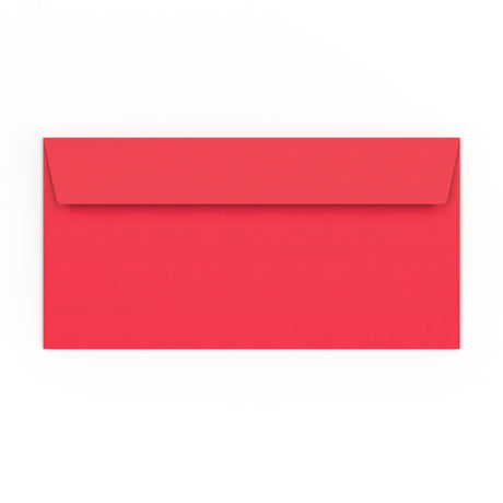 Envelope vermelho 110x220 mm (DL)