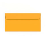 Envelope amarelo mostarda 110x220 mm (DL)