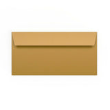 Envelope dourado 110x220 mm (DL)