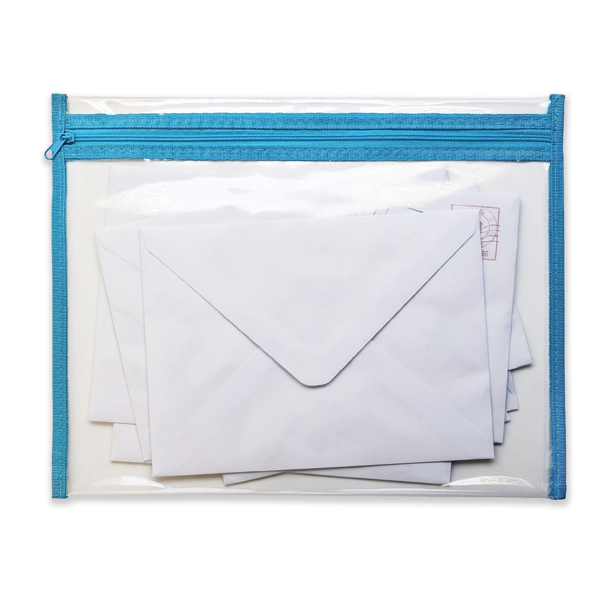 Mala para documentos com fecho de correr