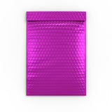 Envelopes almofadados com bolha metálica brilhante