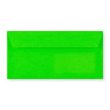 Envelope verde néon 110x220 mm (DL)