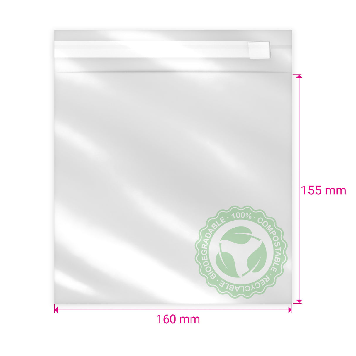 Sacos biodegradáveis (PLA)