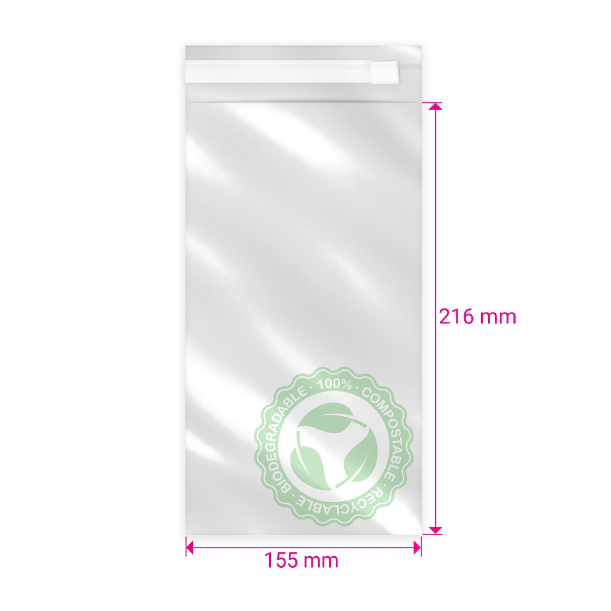 Sacos biodegradáveis (PLA)