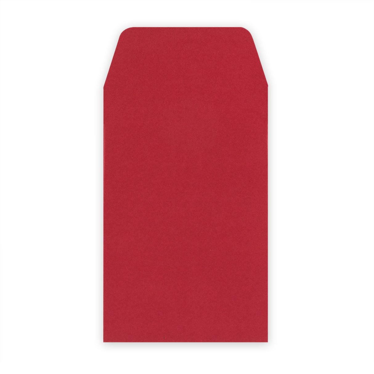 Envelope vermelho de alto gramagem com reforço 162x114x25 mm (C6)
