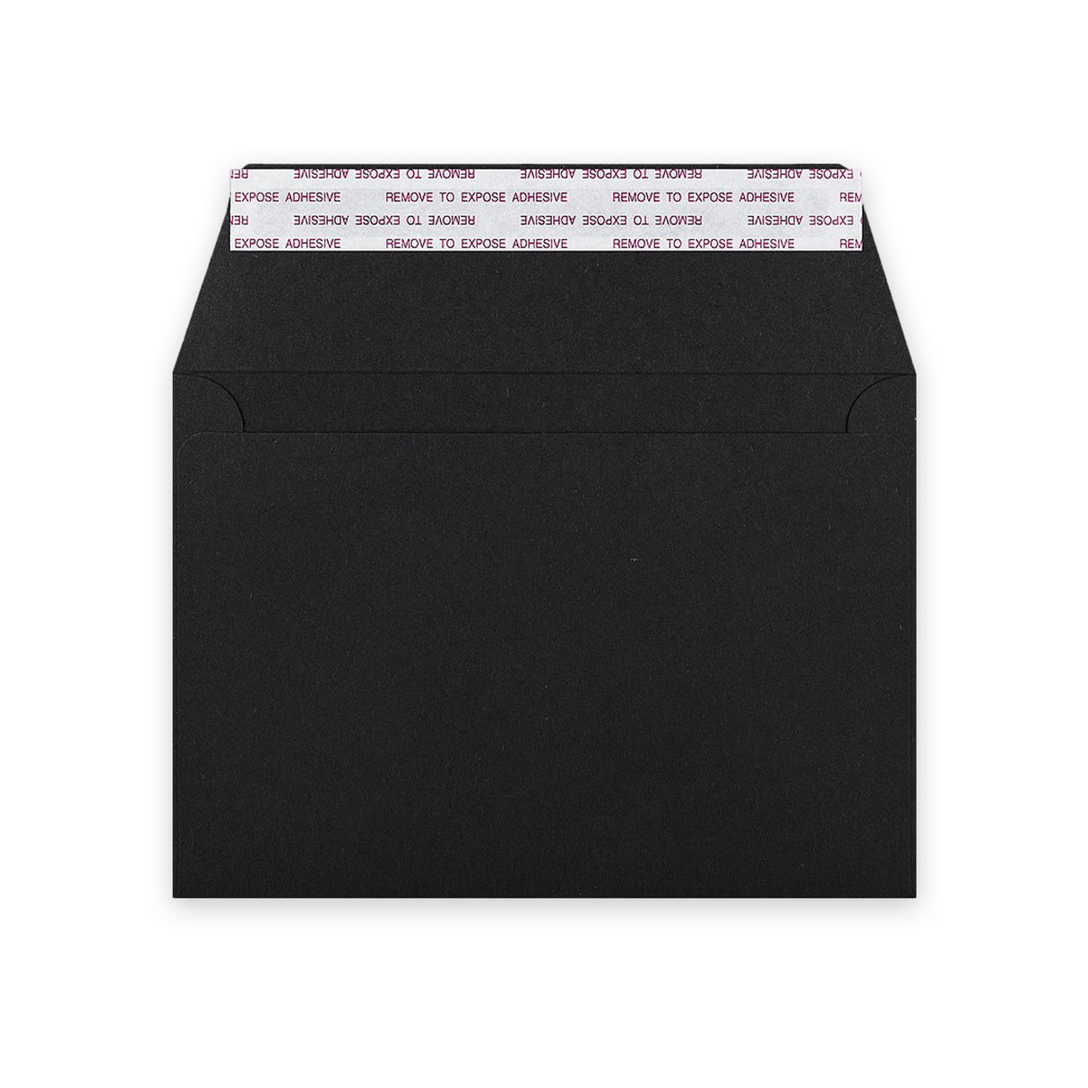 Envelope preto de alto gramagem 114x162 mm (C6)