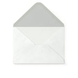 Envelope branco com efeito martelado 125x175 mm