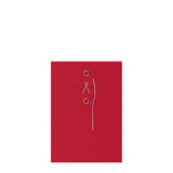 Envelopes coloridos com fecho de corda e anilha