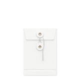 Envelopes coloridos com fecho de corda e anilha