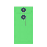 Envelopes coloridos com fecho de corda e anilha