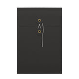 Envelopes com fecho de corda e arruela e reforço