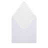 Paper Lined Envelopes White + White Fancy Paper 160 x 160 mm