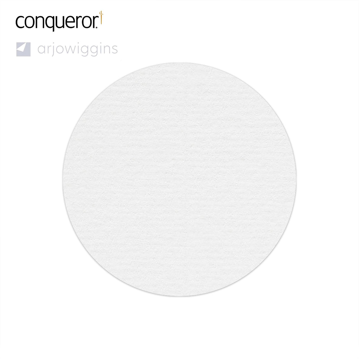 Envelope branco brilhante vergê Conqueror 110x220 mm (DL)